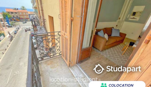 Colocation étudiante Studio &agrave; Nice (06100)
