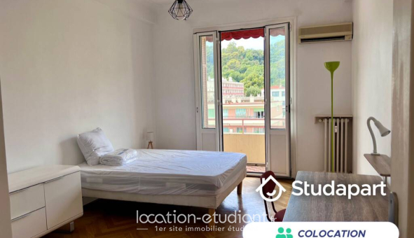 Colocation étudiante Studio &agrave; Nice (06100)