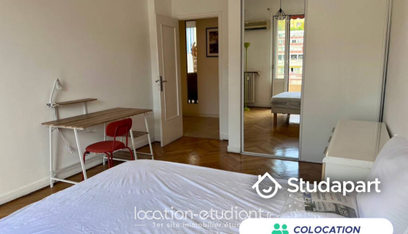Colocation étudiante Studio &agrave; Nice (06100)