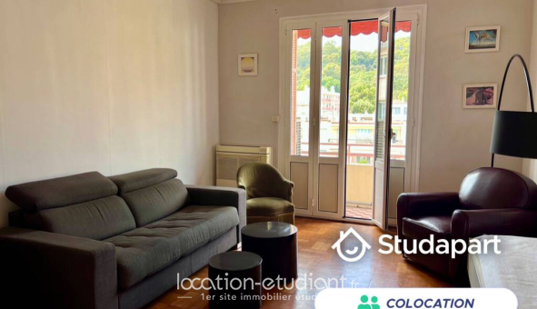 Colocation étudiante Studio &agrave; Nice (06100)
