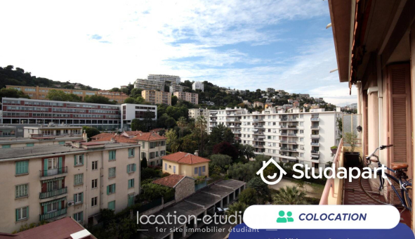 Colocation étudiante Studio &agrave; Nice (06100)