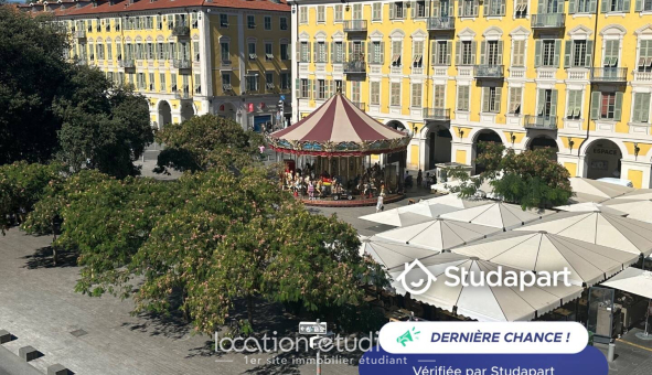Colocation étudiante Studio &agrave; Nice (06100)