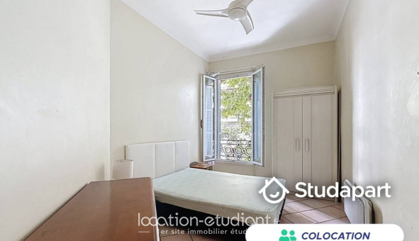 Colocation étudiante Studio &agrave; Nice (06100)