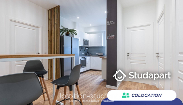 Colocation étudiante Studio &agrave; Nice (06100)