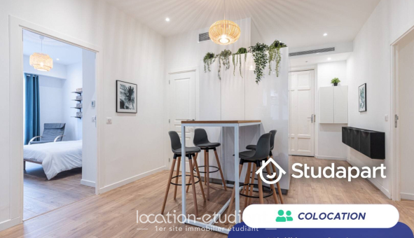 Colocation étudiante Studio &agrave; Nice (06100)