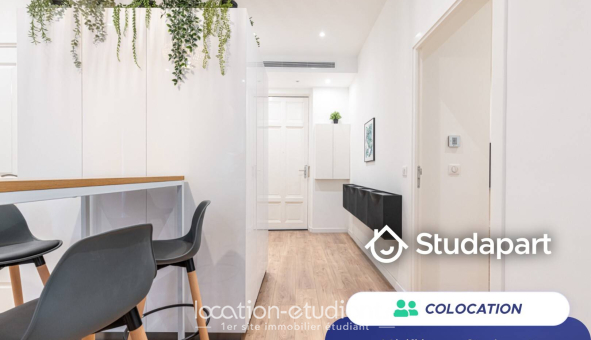 Colocation étudiante Studio &agrave; Nice (06100)
