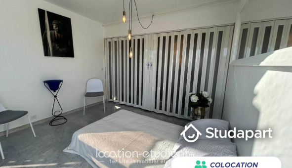 Colocation étudiante Studio &agrave; Nice (06100)
