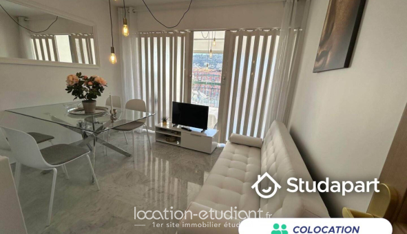 Colocation étudiante Studio &agrave; Nice (06100)