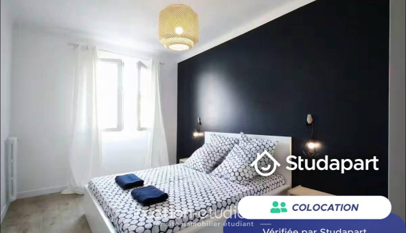 Colocation étudiante Studio &agrave; Nice (06100)