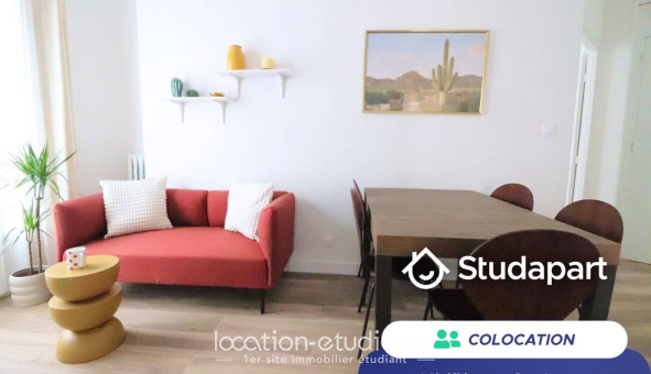 Colocation étudiante Studio &agrave; Nice (06100)