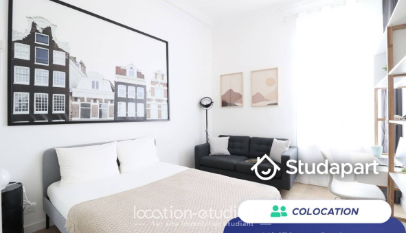 Colocation étudiante Studio &agrave; Nice (06100)