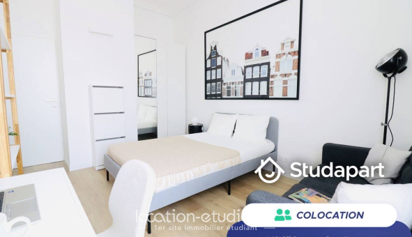Colocation étudiante Studio &agrave; Nice (06100)