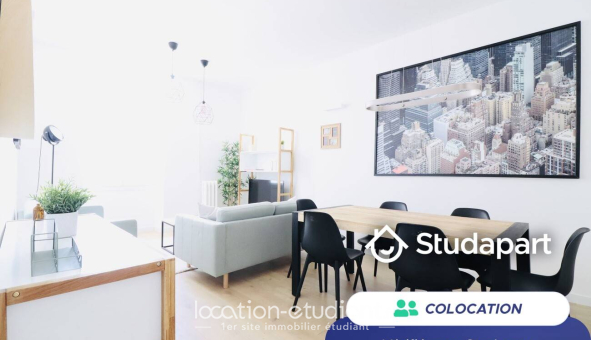 Colocation étudiante Studio &agrave; Nice (06100)
