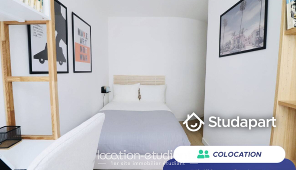 Colocation étudiante Studio &agrave; Nice (06100)
