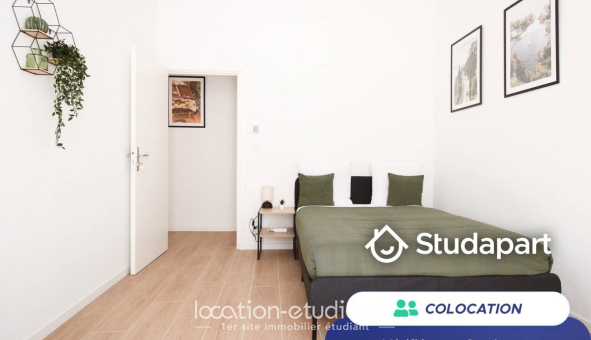 Colocation étudiante Studio &agrave; Nice (06100)