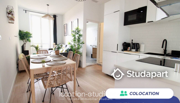 Colocation étudiante Studio &agrave; Nice (06100)
