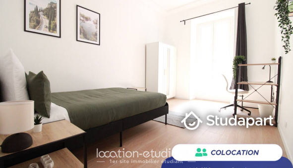 Colocation étudiante Studio &agrave; Nice (06100)
