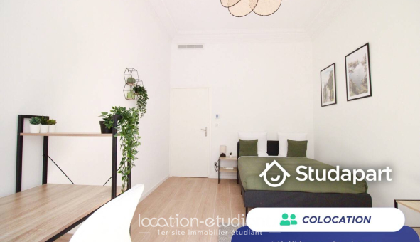 Colocation étudiante Studio &agrave; Nice (06100)