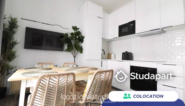 Colocation étudiante Studio &agrave; Nice (06100)