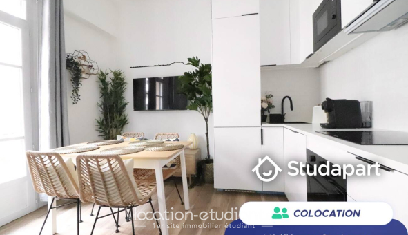 Colocation étudiante Studio &agrave; Nice (06100)