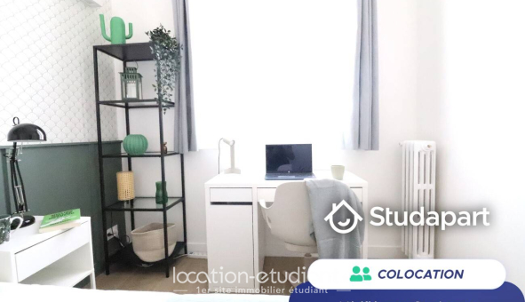 Colocation étudiante Studio &agrave; Nice (06100)