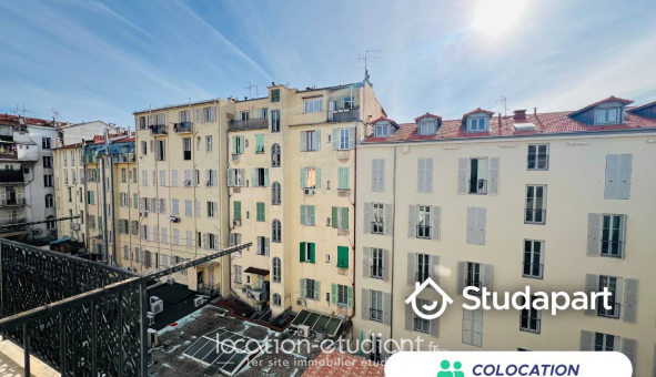 Colocation étudiante Studio &agrave; Nice (06100)