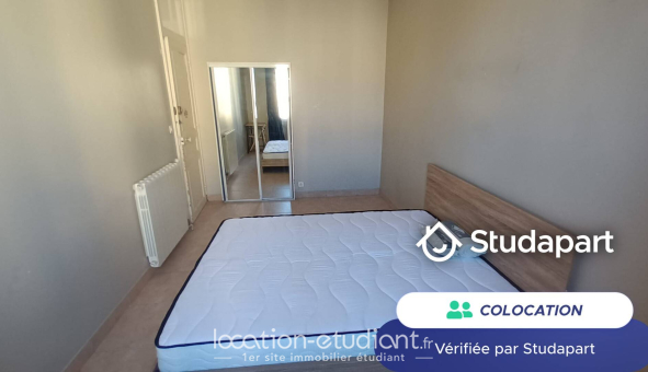 Colocation étudiante Studio &agrave; Nice (06100)