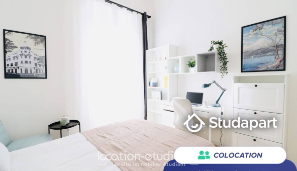 Colocation étudiante Studio &agrave; Nice (06100)