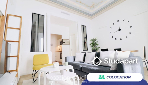 Colocation étudiante Studio &agrave; Nice (06100)