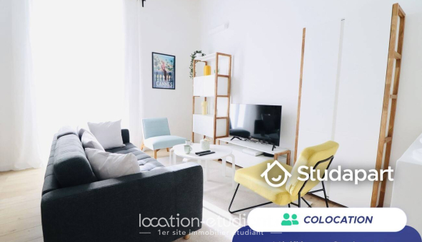 Colocation étudiante Studio &agrave; Nice (06100)