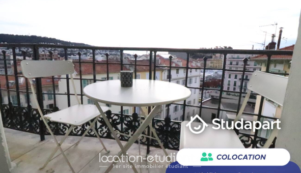 Colocation étudiante Studio &agrave; Nice (06100)