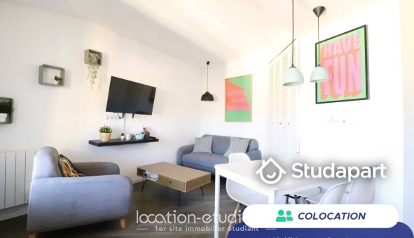 Colocation étudiante Studio &agrave; Nice (06100)