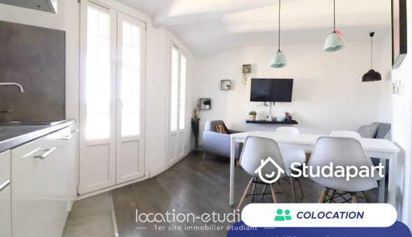 Colocation étudiante Studio &agrave; Nice (06100)
