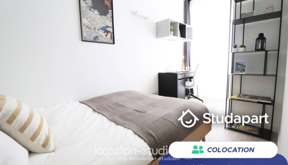 Colocation étudiante Studio &agrave; Nice (06100)