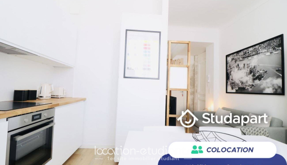 Colocation étudiante Studio &agrave; Nice (06100)