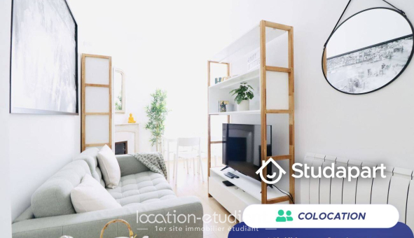 Colocation étudiante Studio &agrave; Nice (06100)