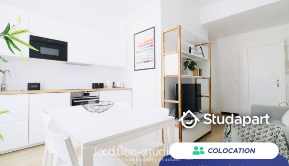 Colocation étudiante Studio &agrave; Nice (06100)