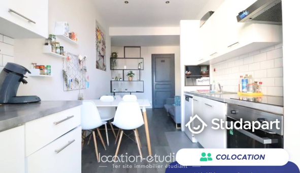 Colocation étudiante Studio &agrave; Nice (06100)