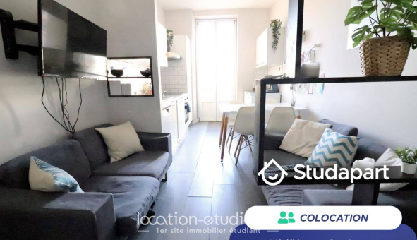 Colocation étudiante Studio &agrave; Nice (06100)