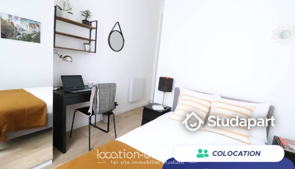 Colocation étudiante Studio &agrave; Nice (06100)