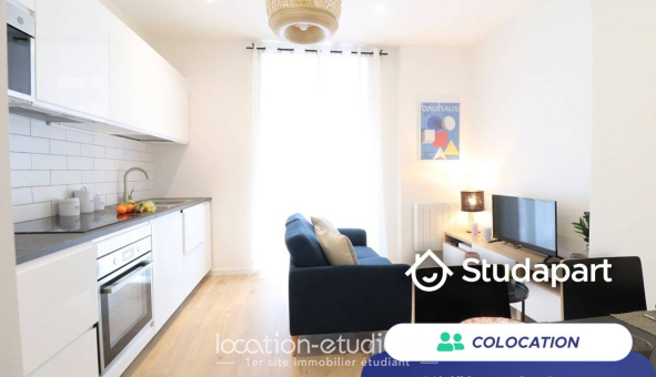 Colocation étudiante Studio &agrave; Nice (06100)