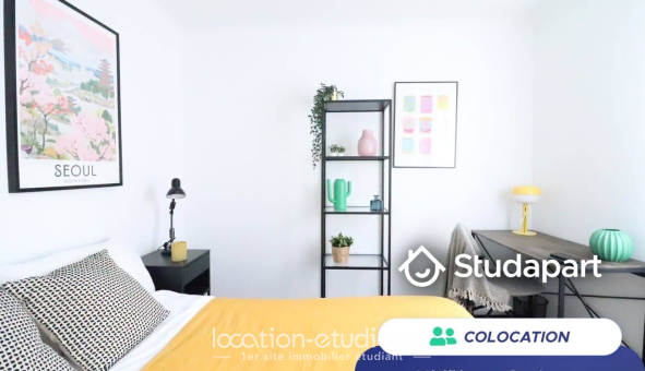 Colocation étudiante Studio &agrave; Nice (06100)