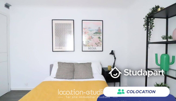 Colocation étudiante Studio &agrave; Nice (06100)
