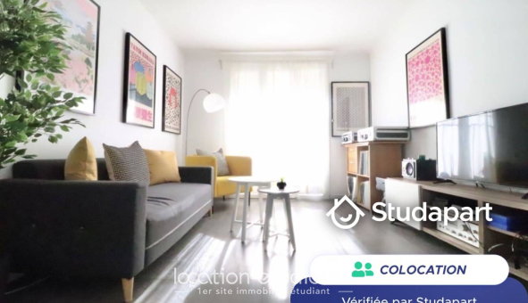 Colocation étudiante Studio &agrave; Nice (06100)