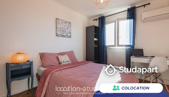 Colocation étudiante Studio &agrave; Nice (06100)