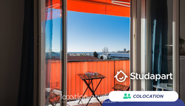 Colocation étudiante Studio &agrave; Nice (06100)