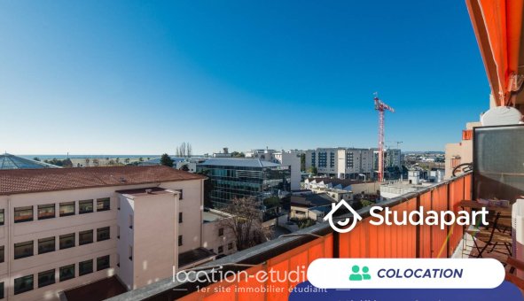 Colocation étudiante Studio &agrave; Nice (06100)
