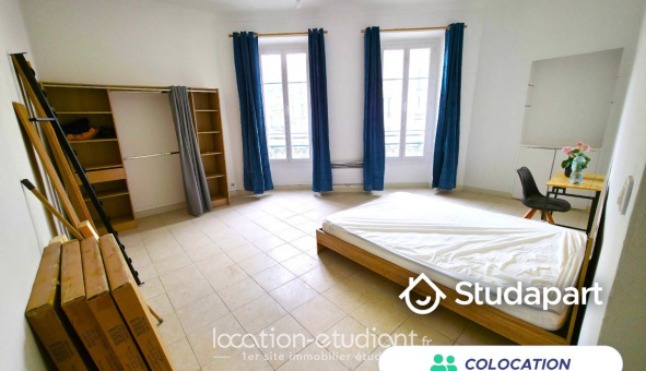 Colocation étudiante Studio &agrave; Nice (06100)