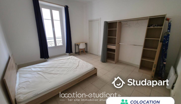 Colocation étudiante Studio &agrave; Nice (06100)