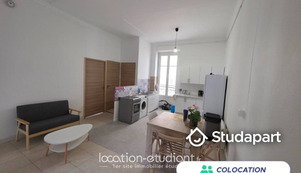 Colocation étudiante Studio &agrave; Nice (06100)